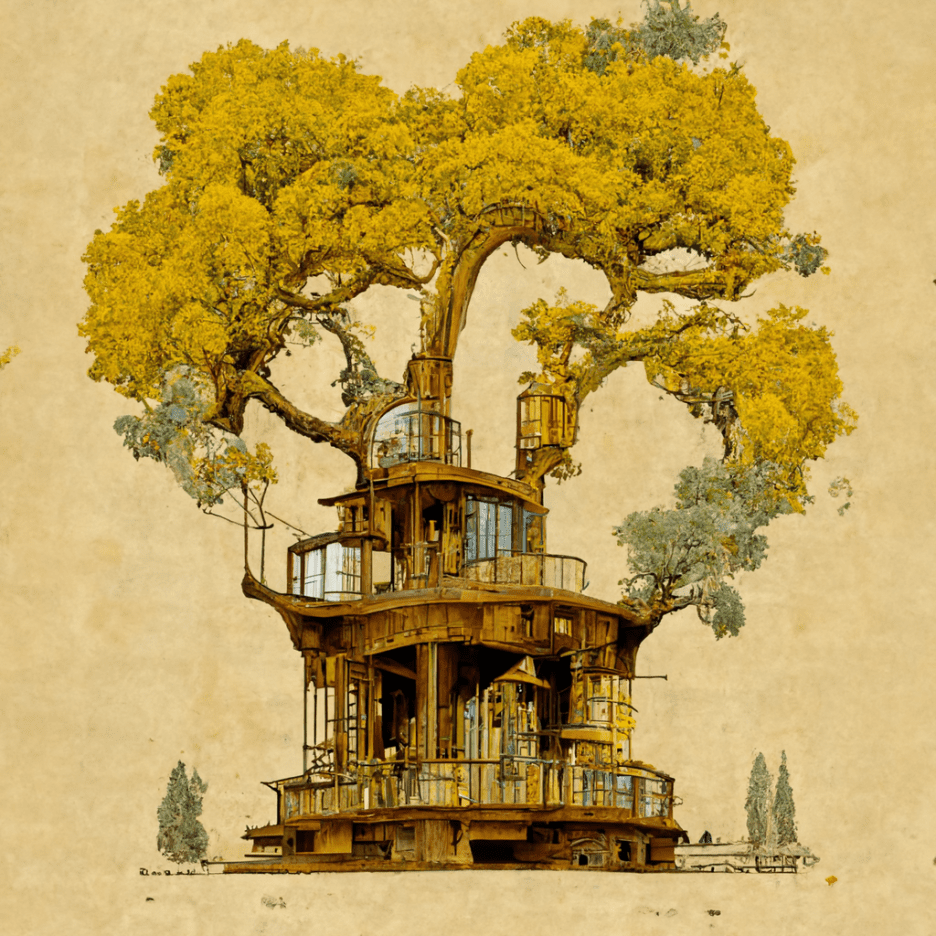 TomMorley_Tree_house_at_the_top_of_a_tall_tree_drawn_by_Leonard_75f73632-6529-4267-a351-9dc99111662e